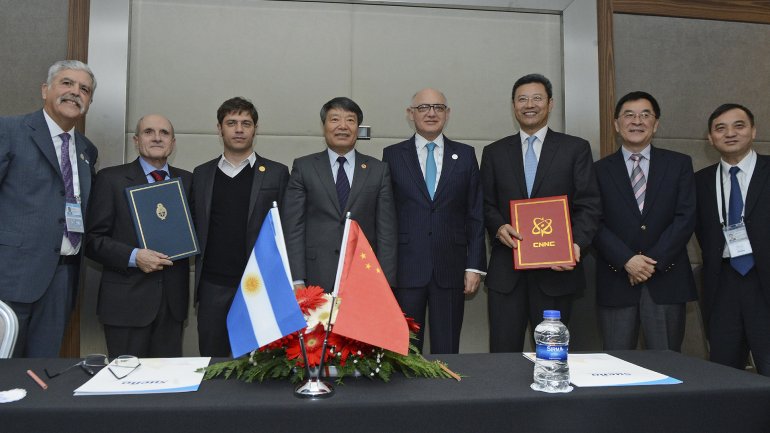 Argentina y China firman acuerdos para construcción de nuevas plantas nucleares